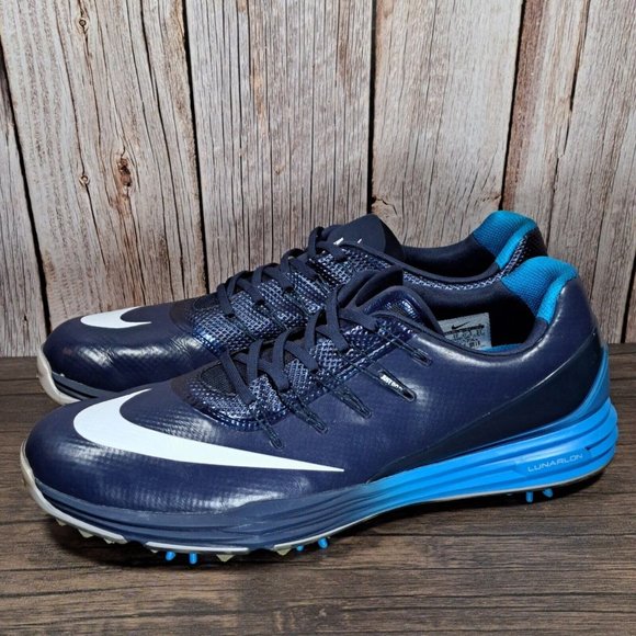 Nike Shoes Nike Lunarlon Control 4 Blue White Golf Sneaker Shoes
